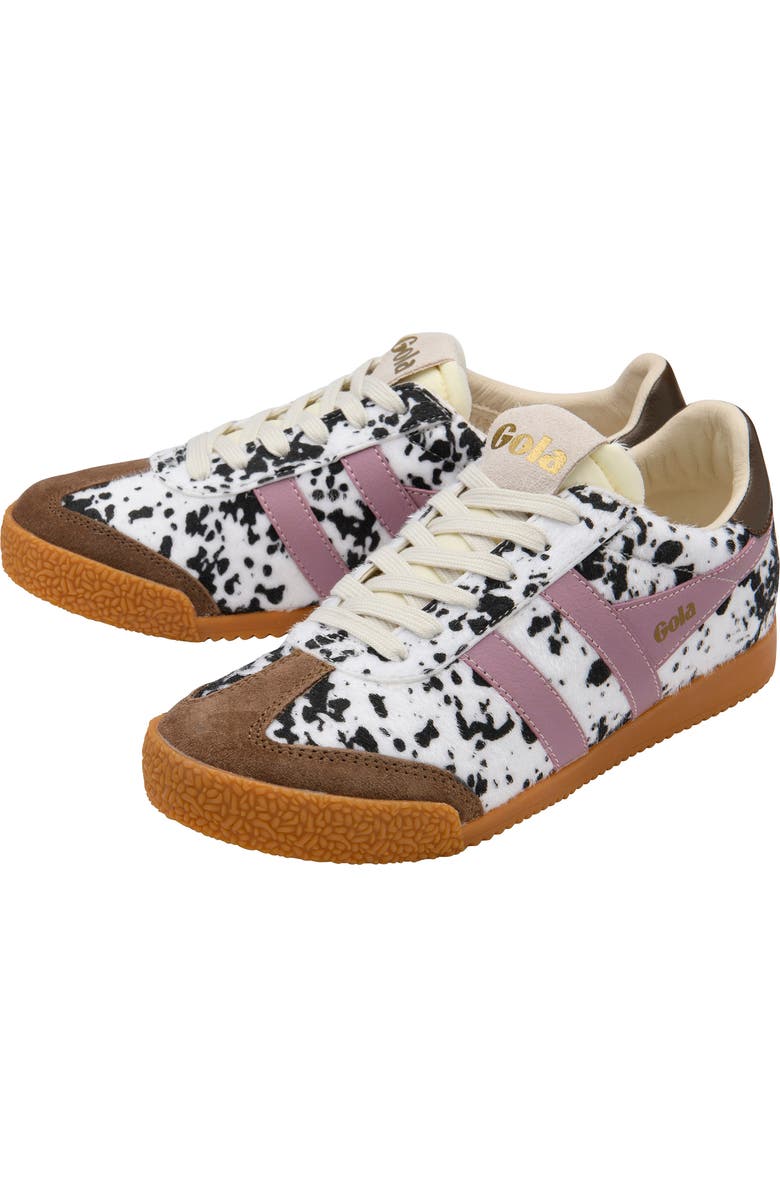 Gola Elan Sneaker, Alternate, color, Dalmation/Otter/Candy