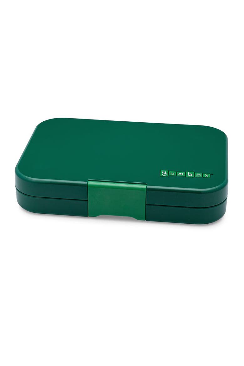 Tapas Sandwich-Friendly Leakproof Bento Box, Alternate, color, Greenwich Green