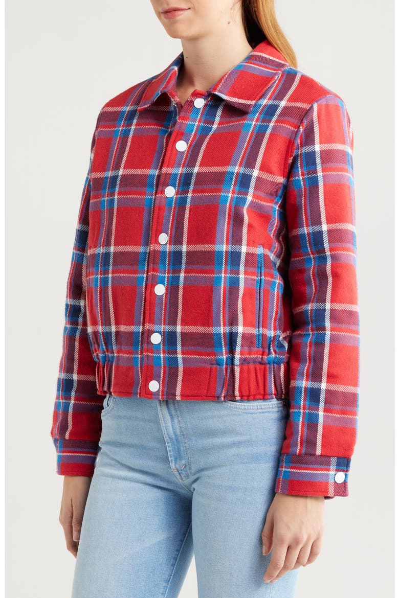 The Happy Camper Plaid Shirt Jacket, Alternate, color, ILL GET RIGHT ON THAT