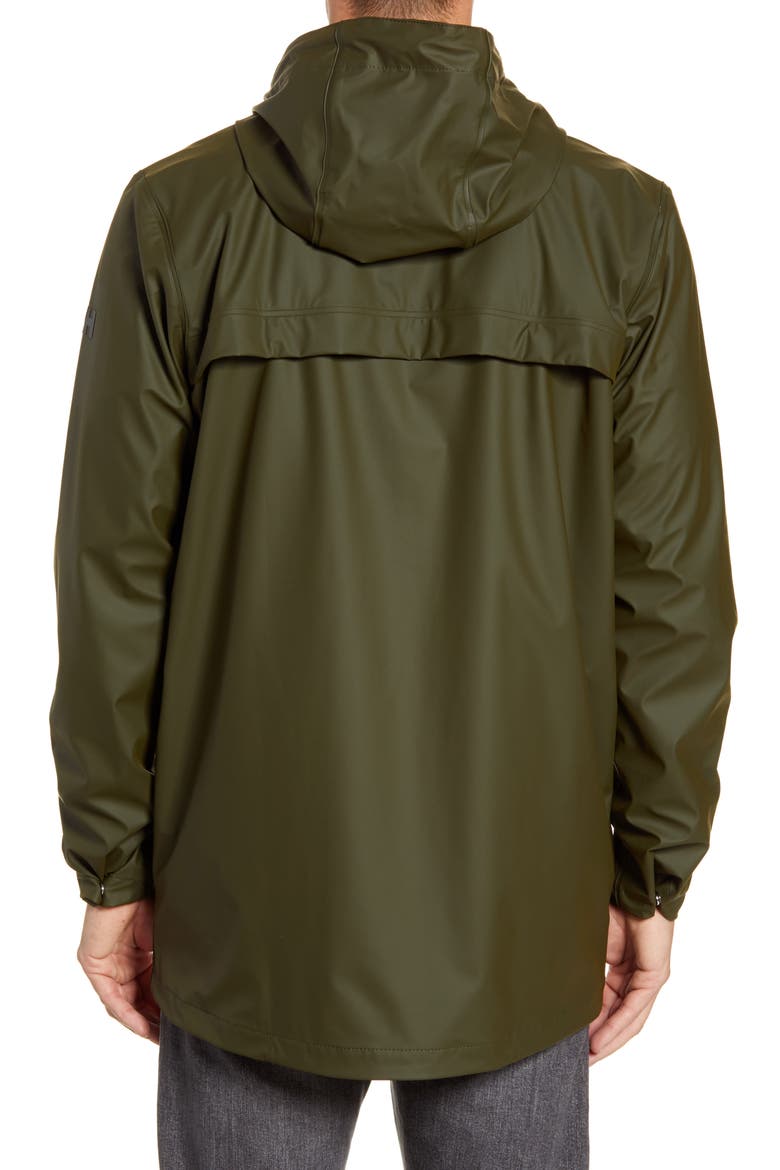 Moss Waterproof Raincoat, Alternate, color, FOREST NIGHT