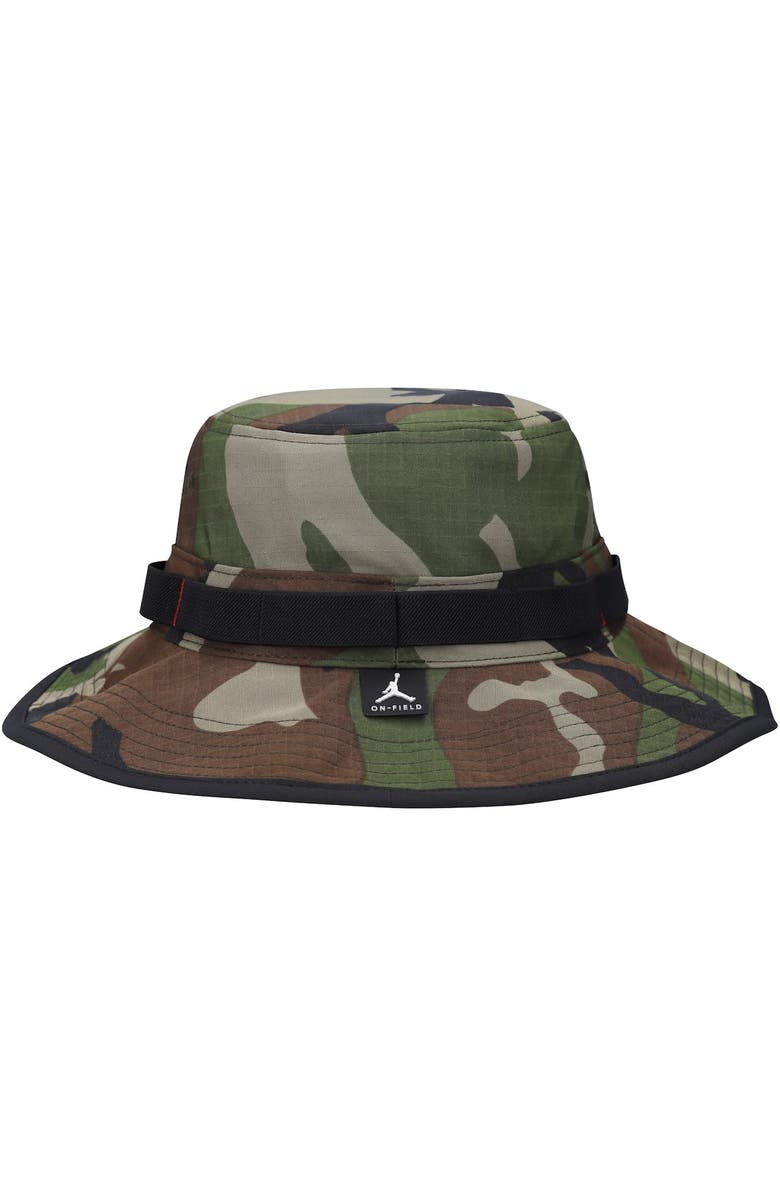 Jordan Brand Men's Jordan Brand Camo Oklahoma Sooners Boonie Performance Bucket Hat, Alternate, color, 