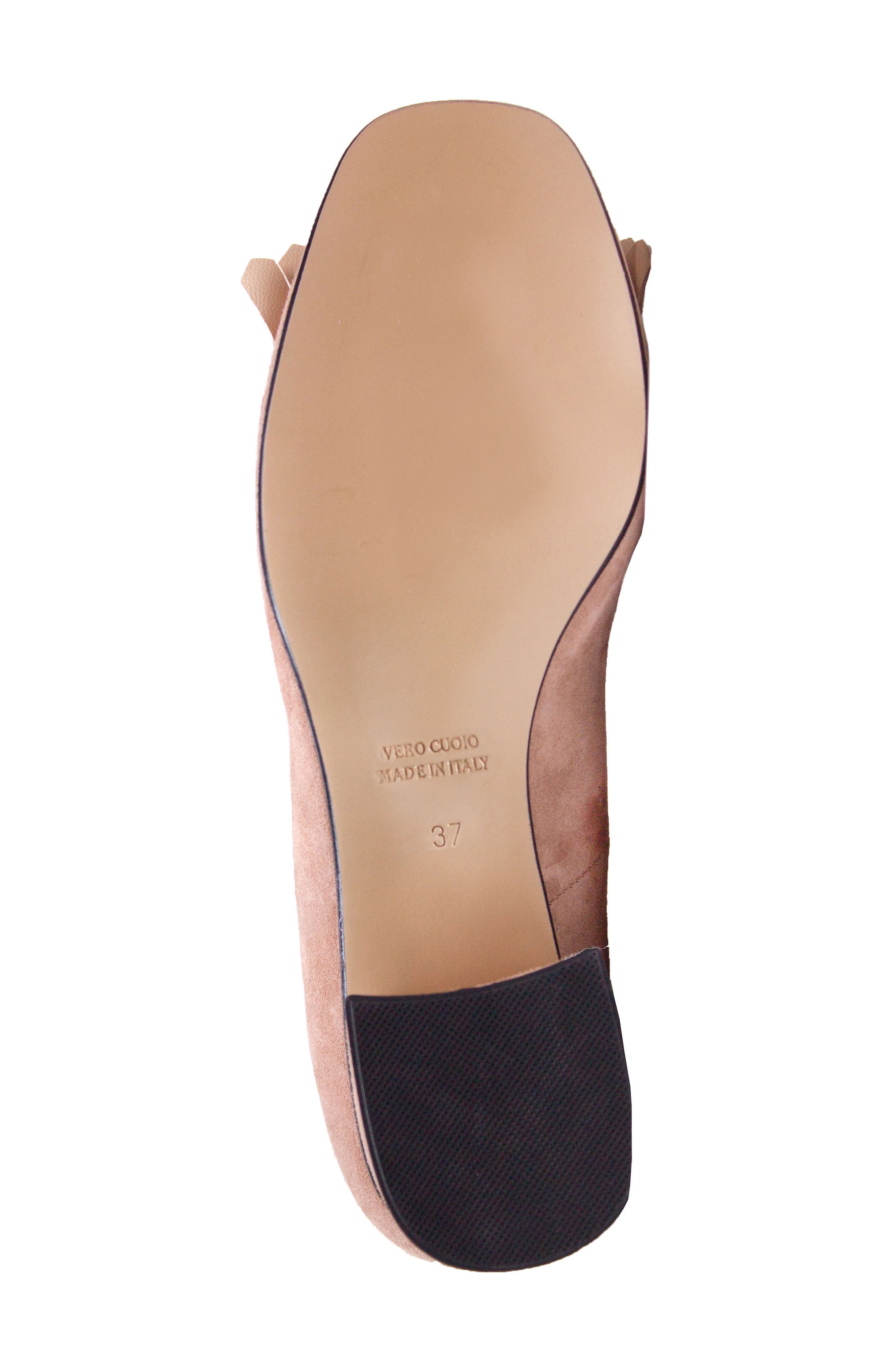 Julia Loafer Pump, Alternate, color, LIGHT PINK SUEDE
