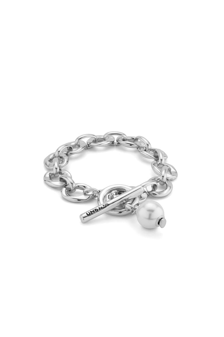Luna Link Bracelet, Main, color, Silver
