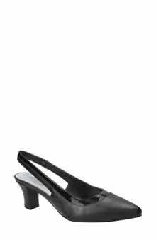 EASY STREET Dessa Slingback Pointed Toe Pump