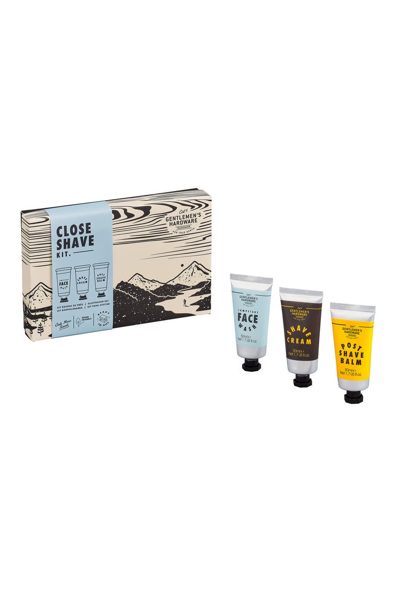 Wild and Wolf Close Shave Set, Main, color, NO COLOR