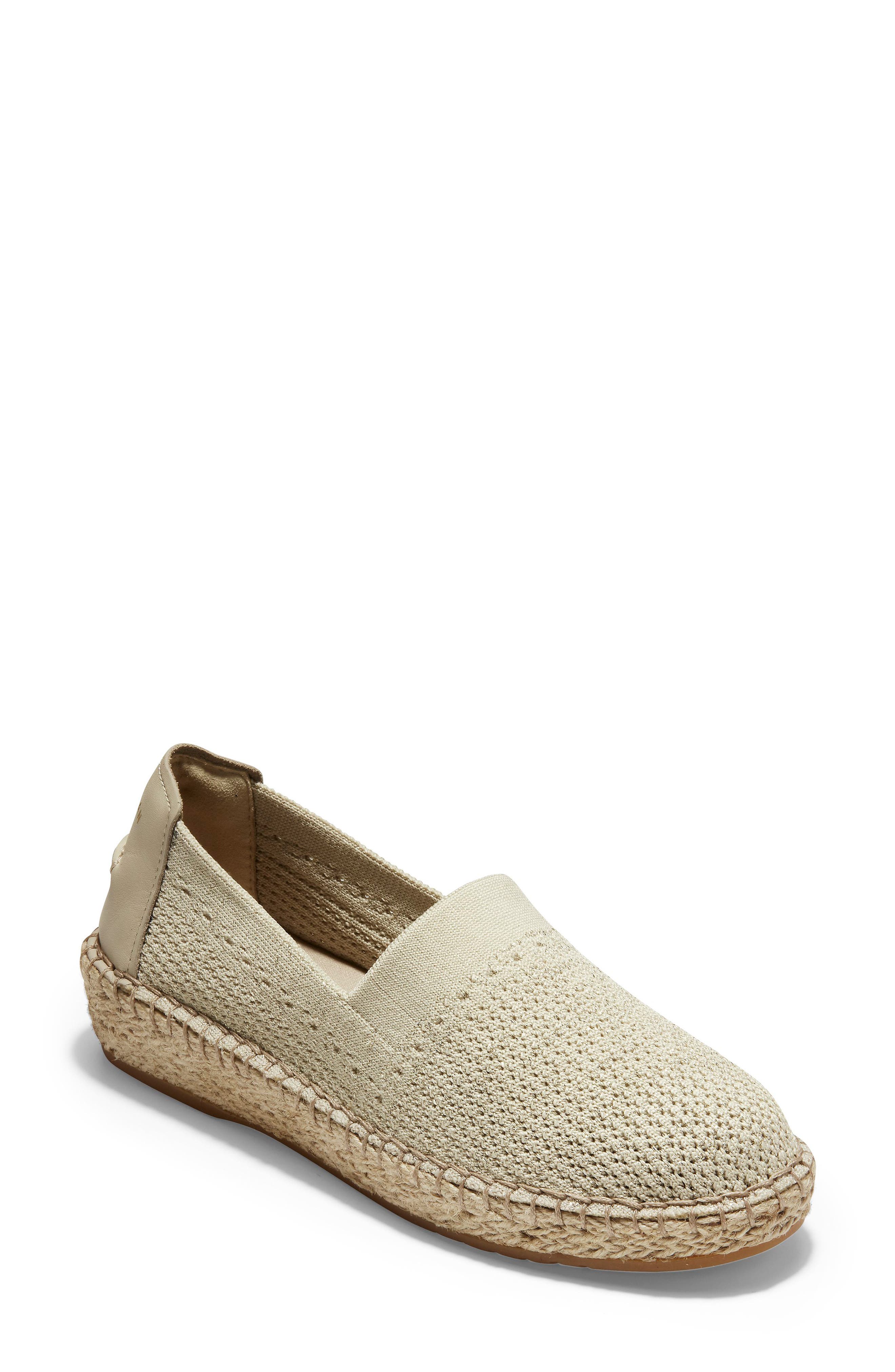 Cloudfeel Stitchlite Espadrille, Main, color, HAWTHORNE AND GOLD FABRIC