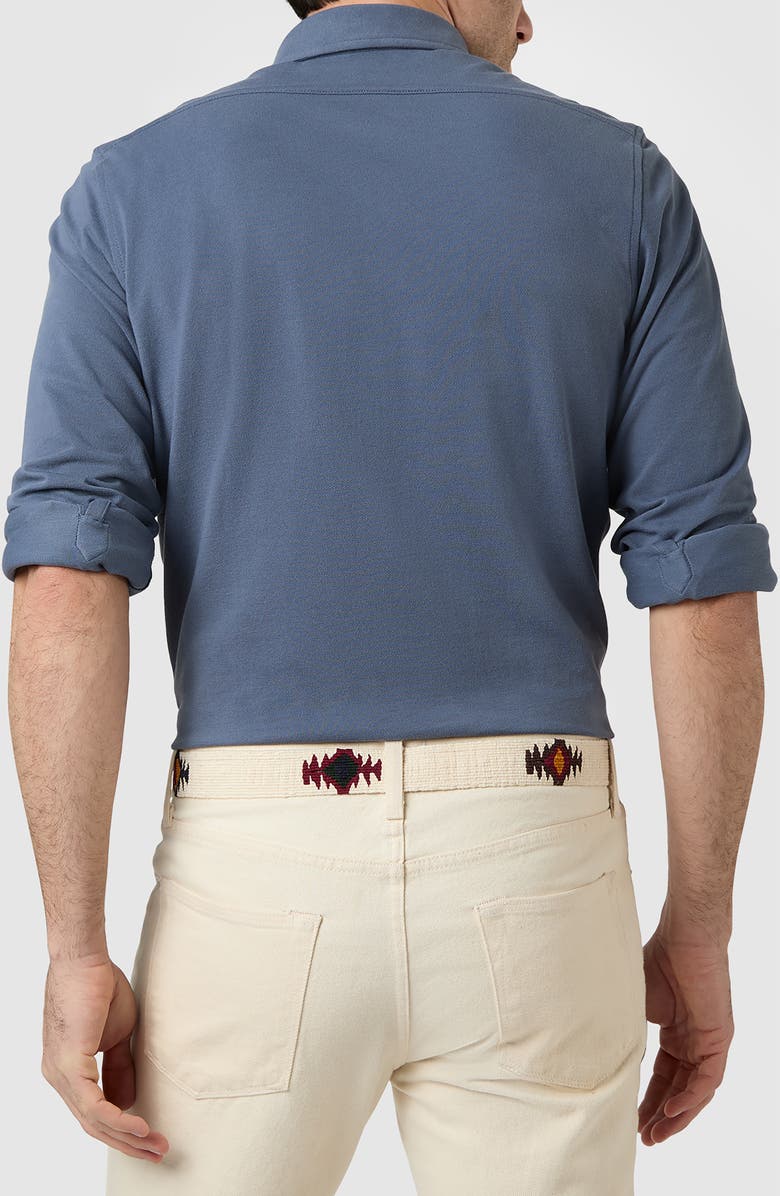 Sid Mashburn Long Sleeve Button-Down Polo, Alternate, color, 