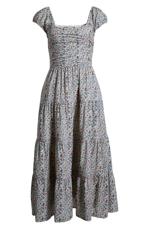 PAIGE PAIGE MACHELLA BOTANICAL PRINT MAXI DRESS