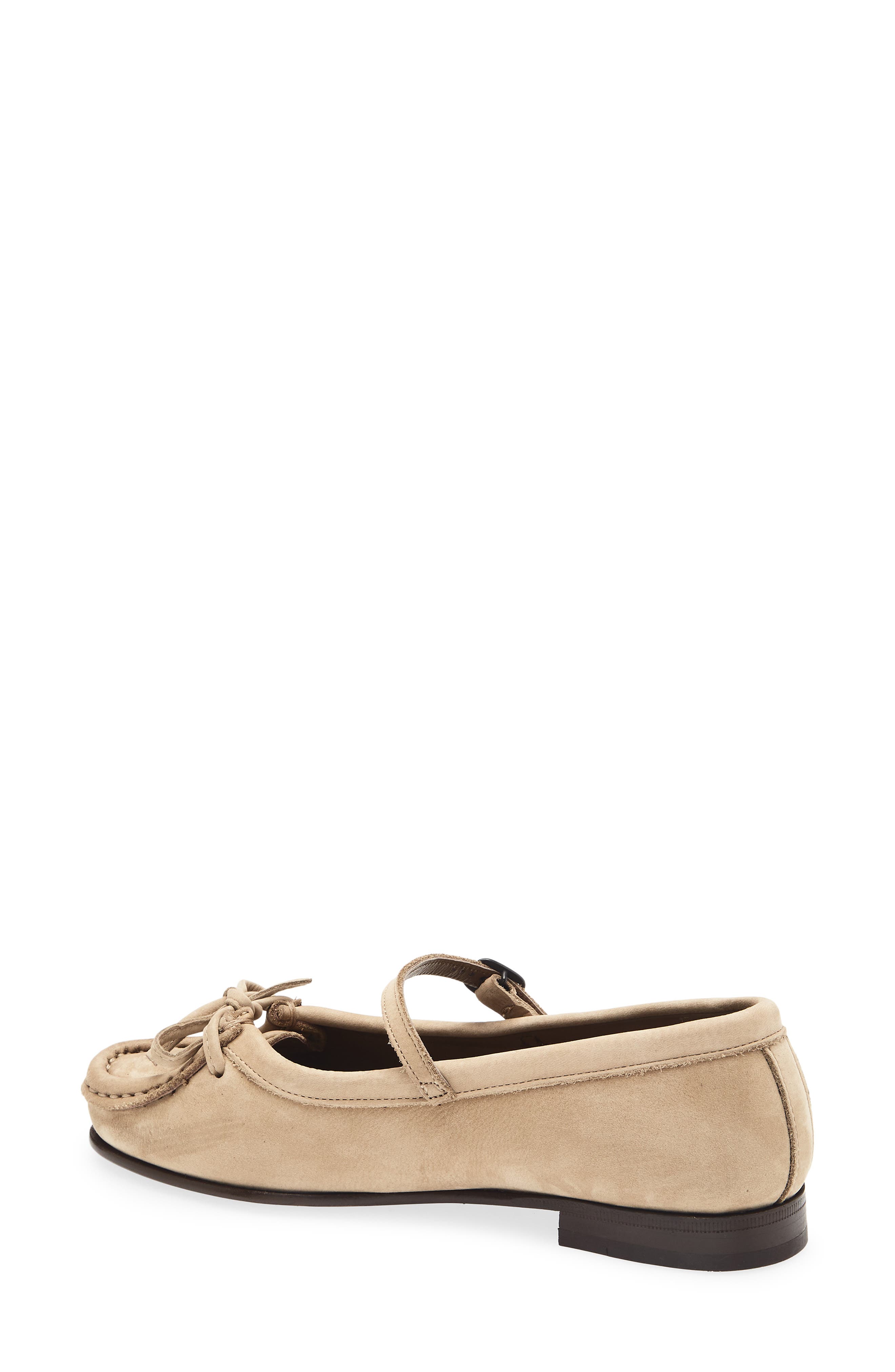 HEREU Roses Mary Jane Flat, Alternate, color, Caramel