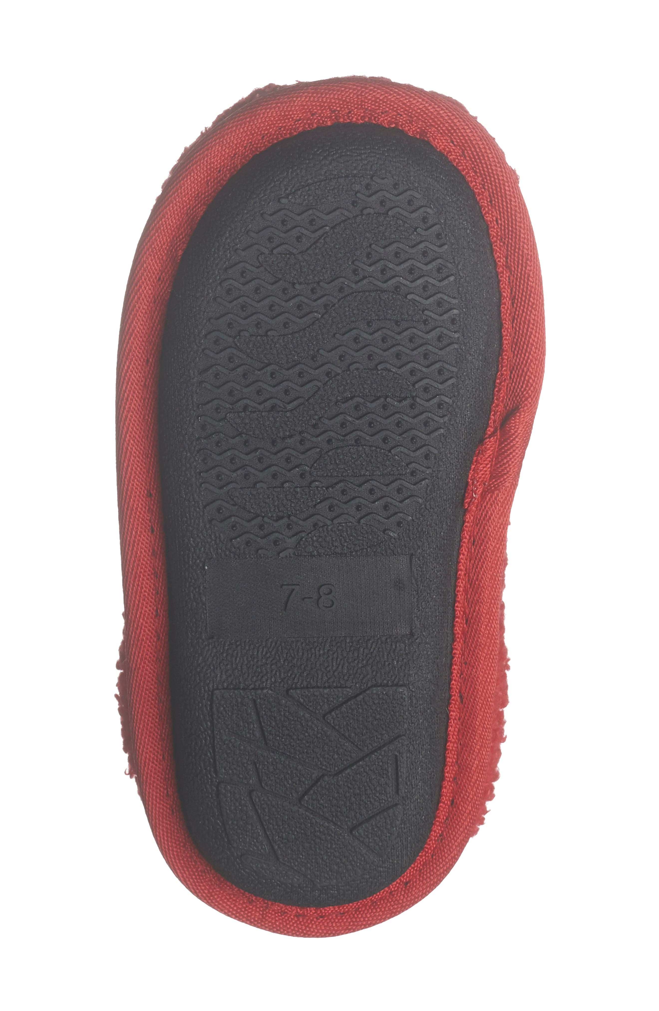 Kids' Cozy Faux Shearling Slipper, Alternate, color, RED