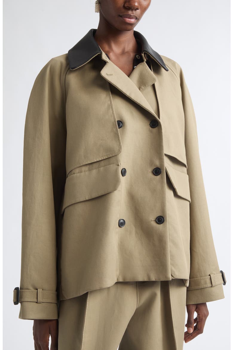 Power Ballad Cotton Jacket, Alternate, color, SAND