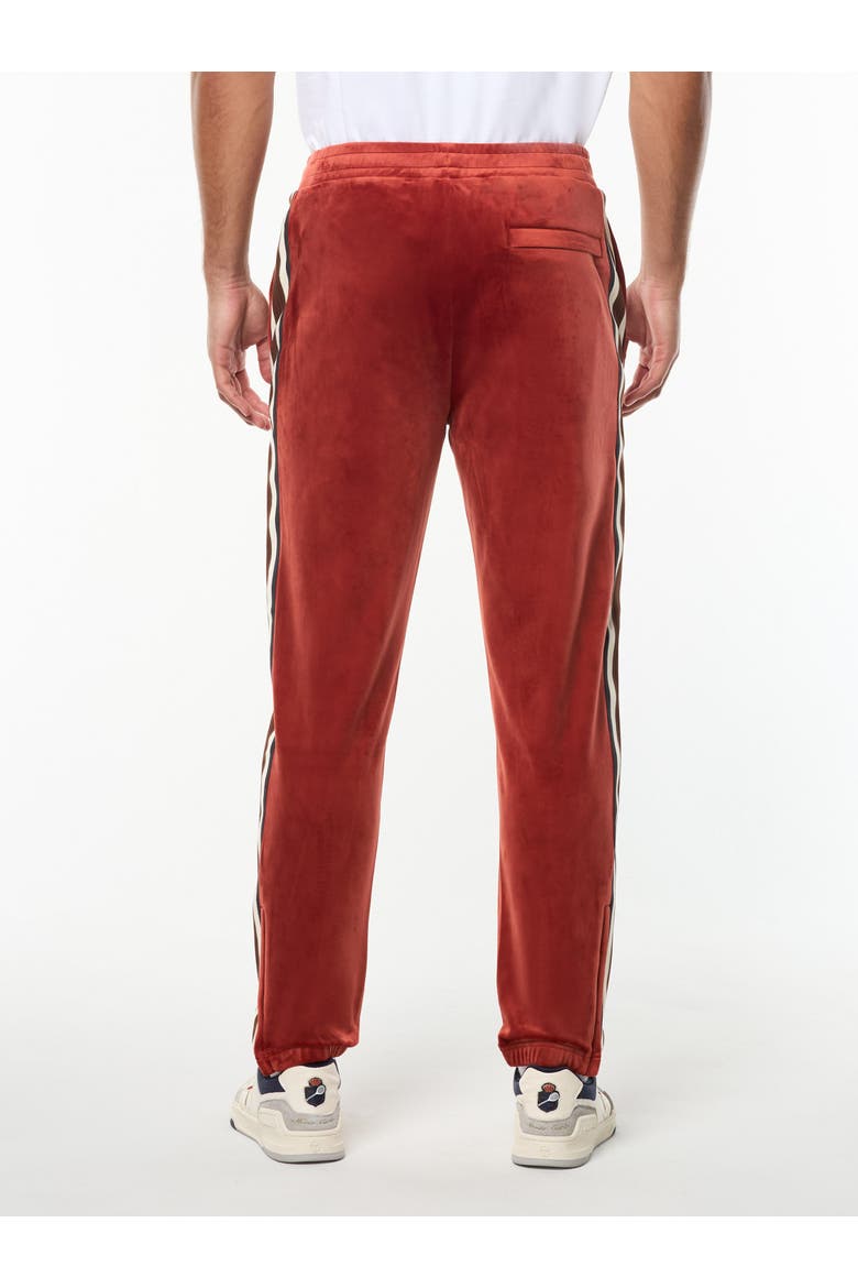 Linera Velour Track Pant, Alternate, color, BOSSA NOVA