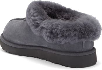 Tazzette Genuine Shearling Collar Slipper