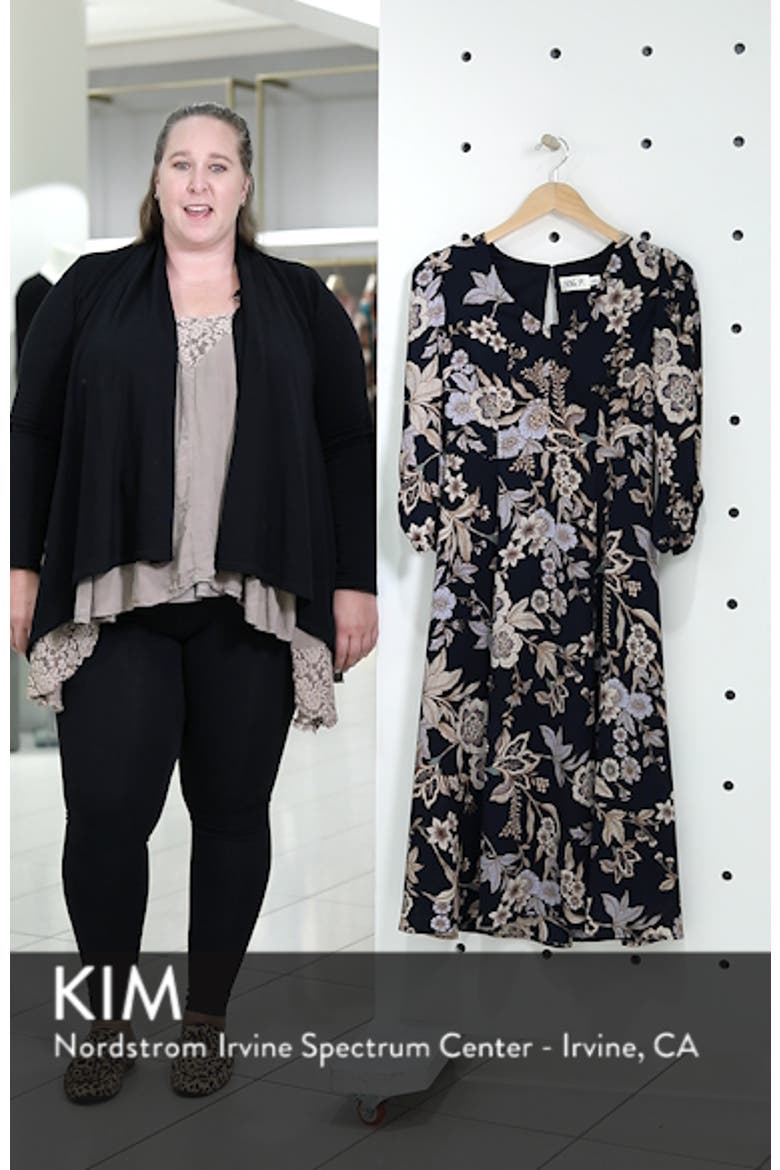 Floral Midi Dress video