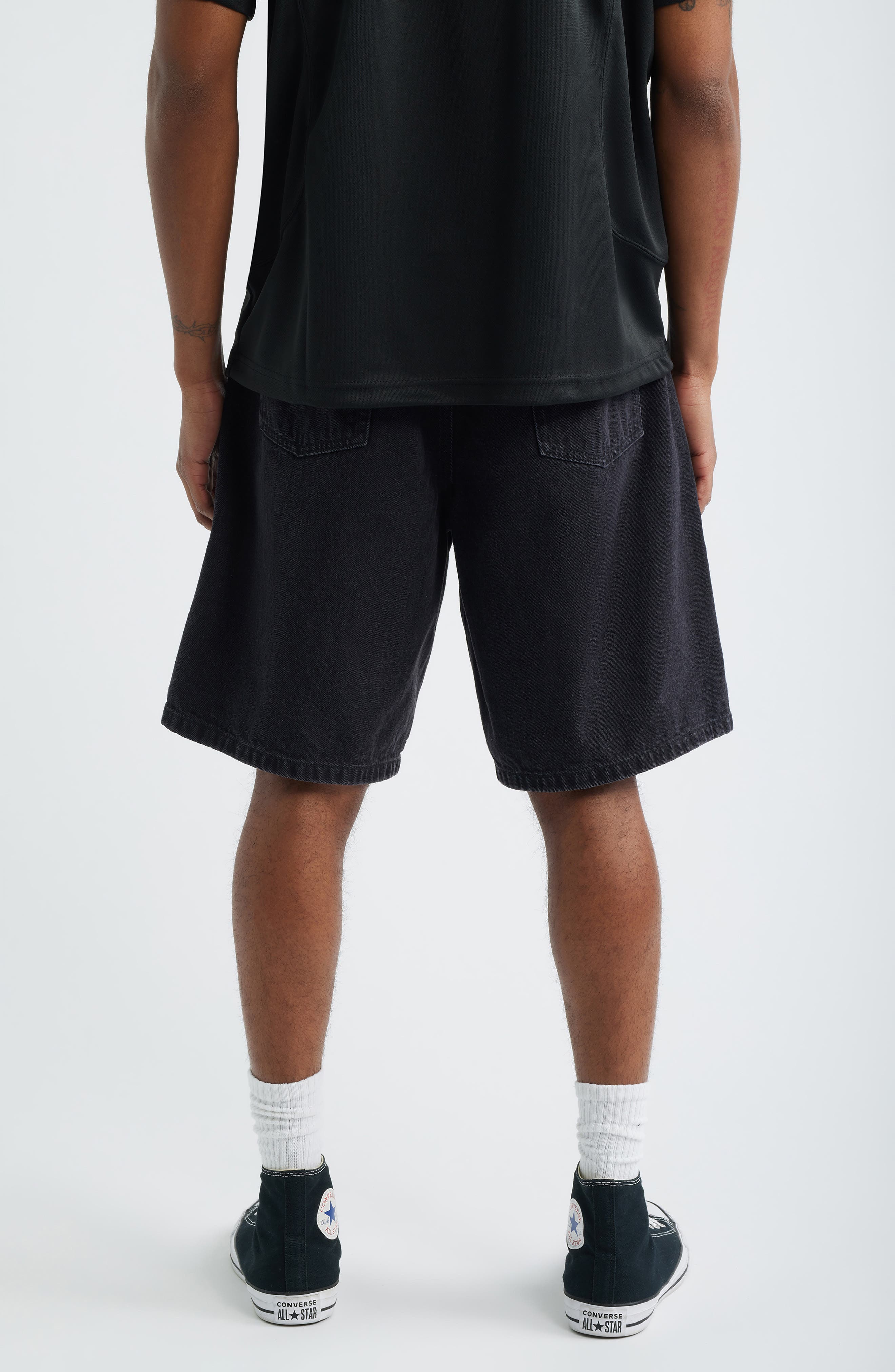 Bigwig Baggy Denim Shorts - image 2