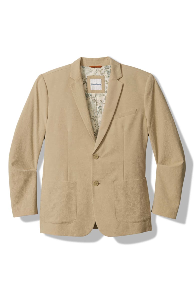 Tommy Bahama Nova Wave Stretch Cotton Seersucker Sport Coat, Main, color, 