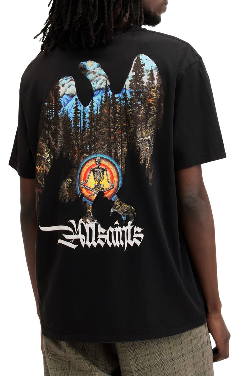 AllSaints Eagle Mountain Graphic T-Shirt, Alternate, color,