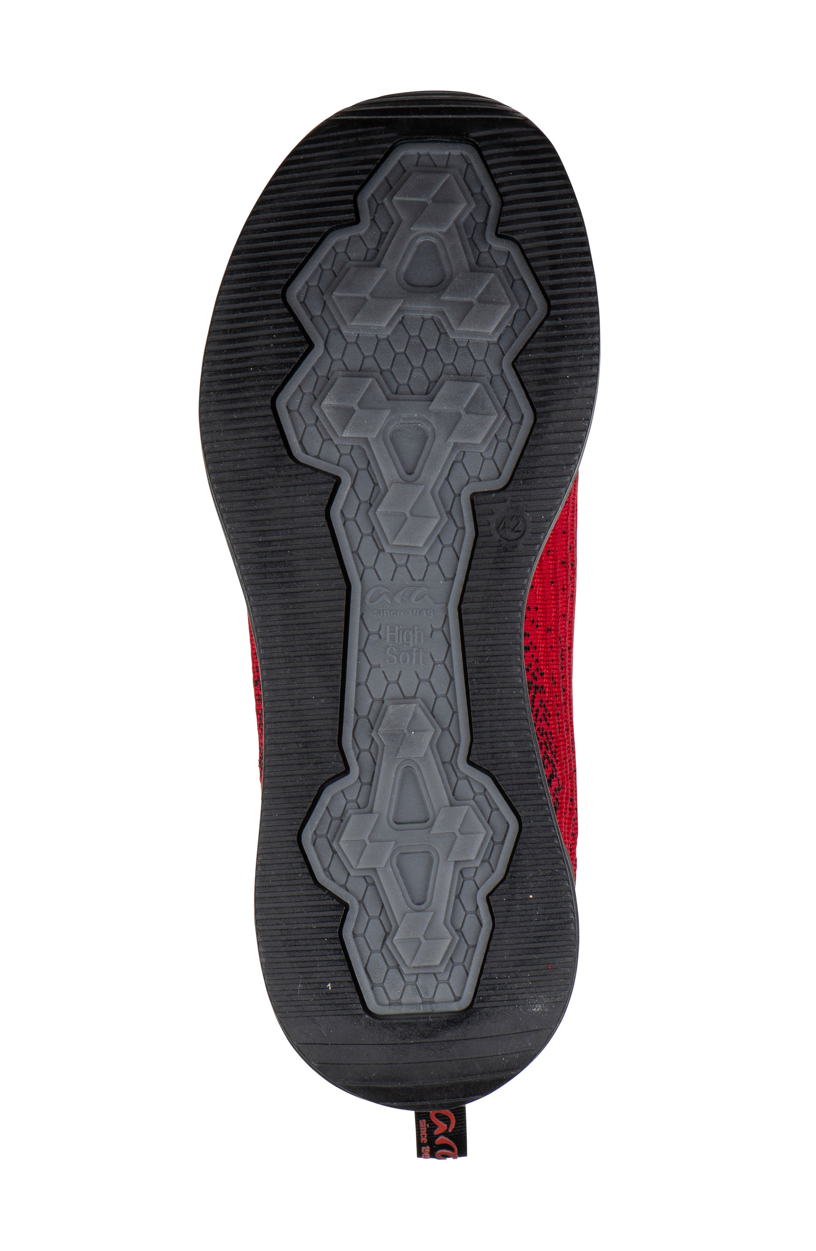 ara Charles Water Resistant Sneaker, Alternate, color, Red