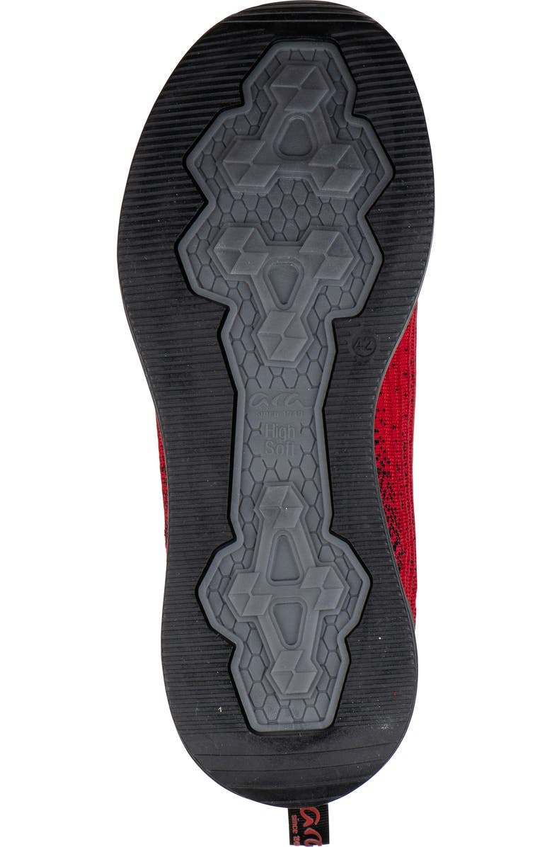 ara Charles Water Resistant Sneaker, Alternate, color, Red