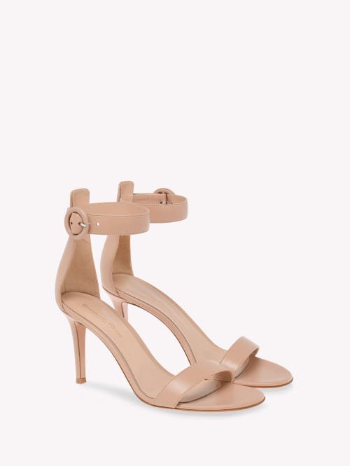 Gianvito Rossi Portofino 85 Suede Sandals