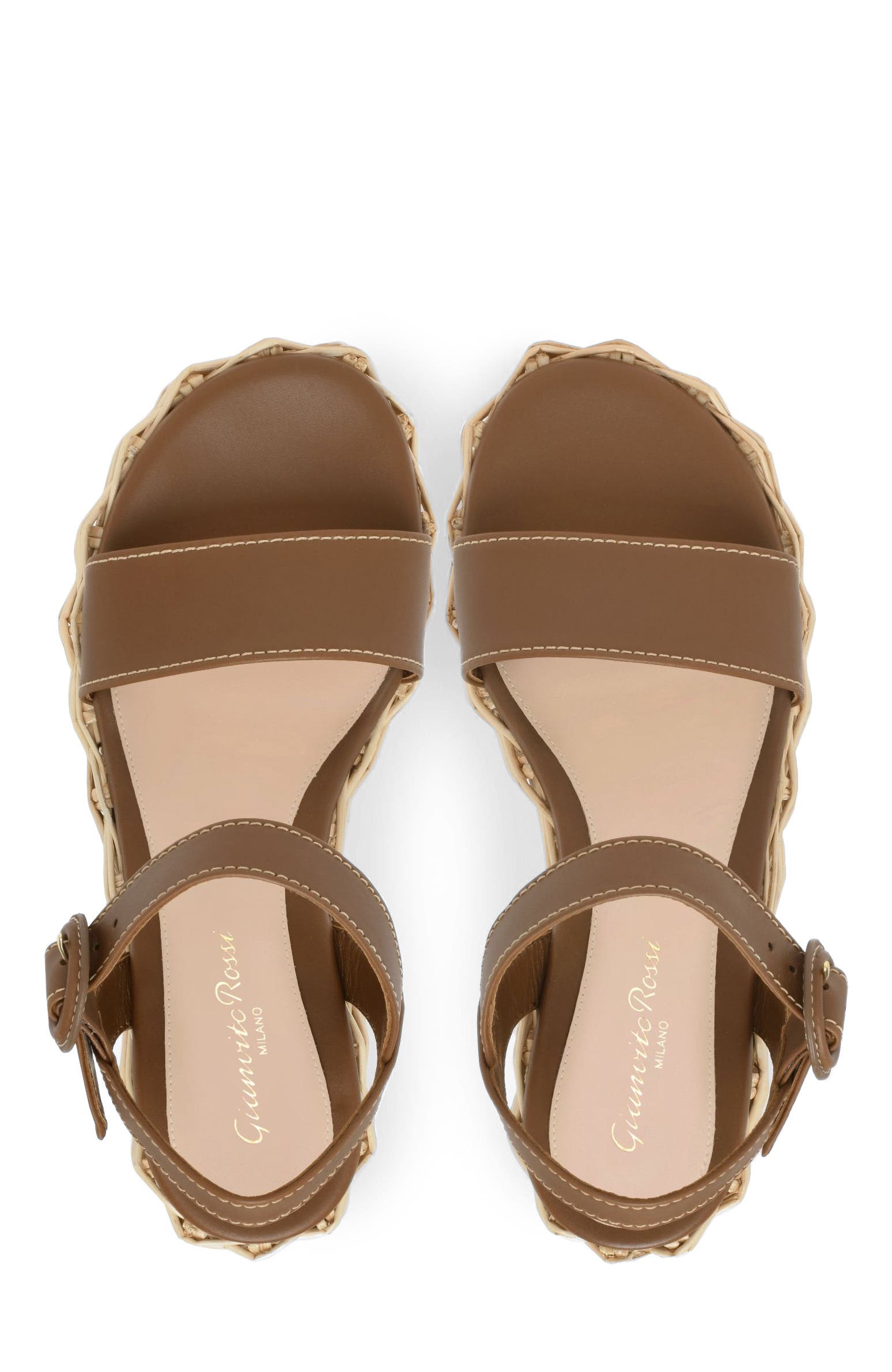 Gianvito Rossi Cestino Sandal, Alternate, color, 