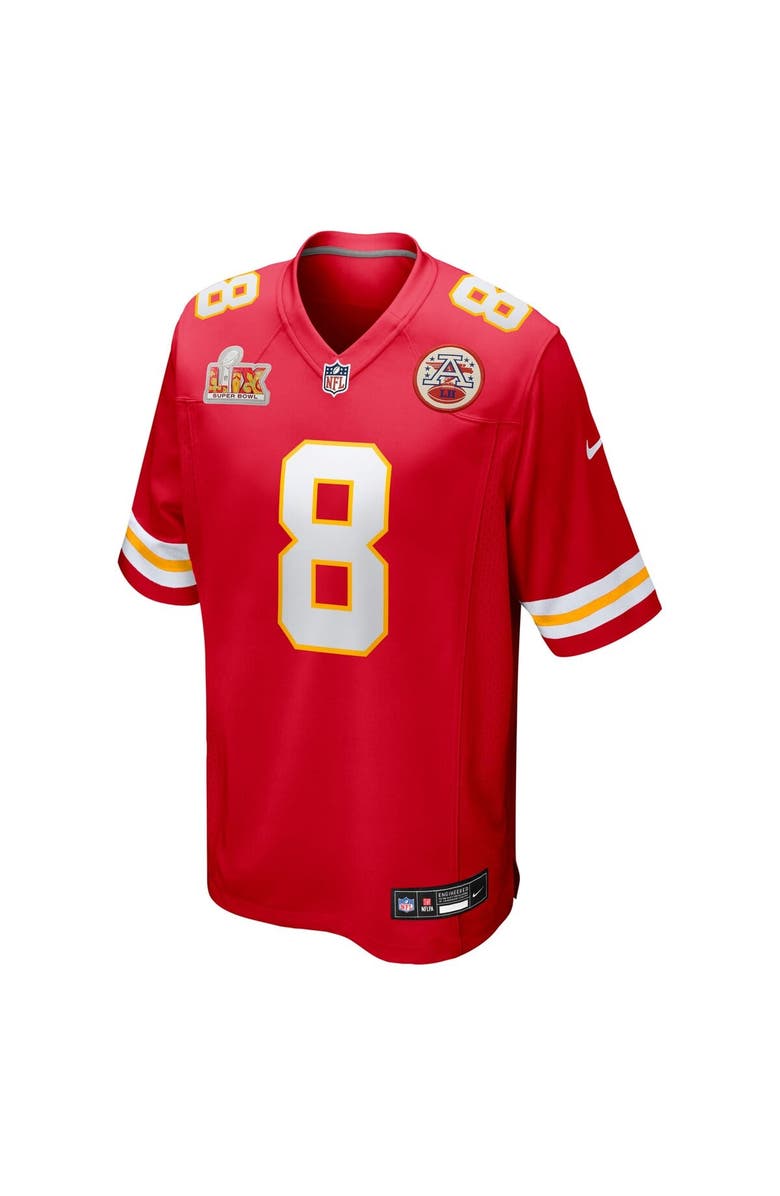 Nike Men's Nike DeAndre Hopkins Red Kansas City Chiefs Super Bowl LIX Game Player Jersey, Alternate, color, 