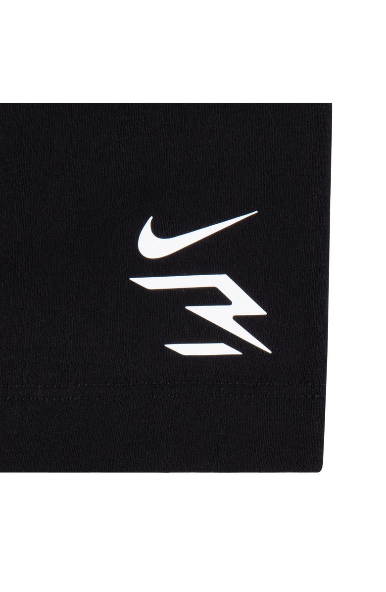 3 Brand Gradient Logo Graphic T-Shirt & Shorts Set, Alternate, color,