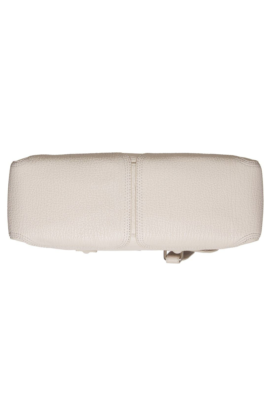 3.1 Phillip Lim 'Medium Pashli' Shark Embossed Leather Satchel, Alternate, color, 