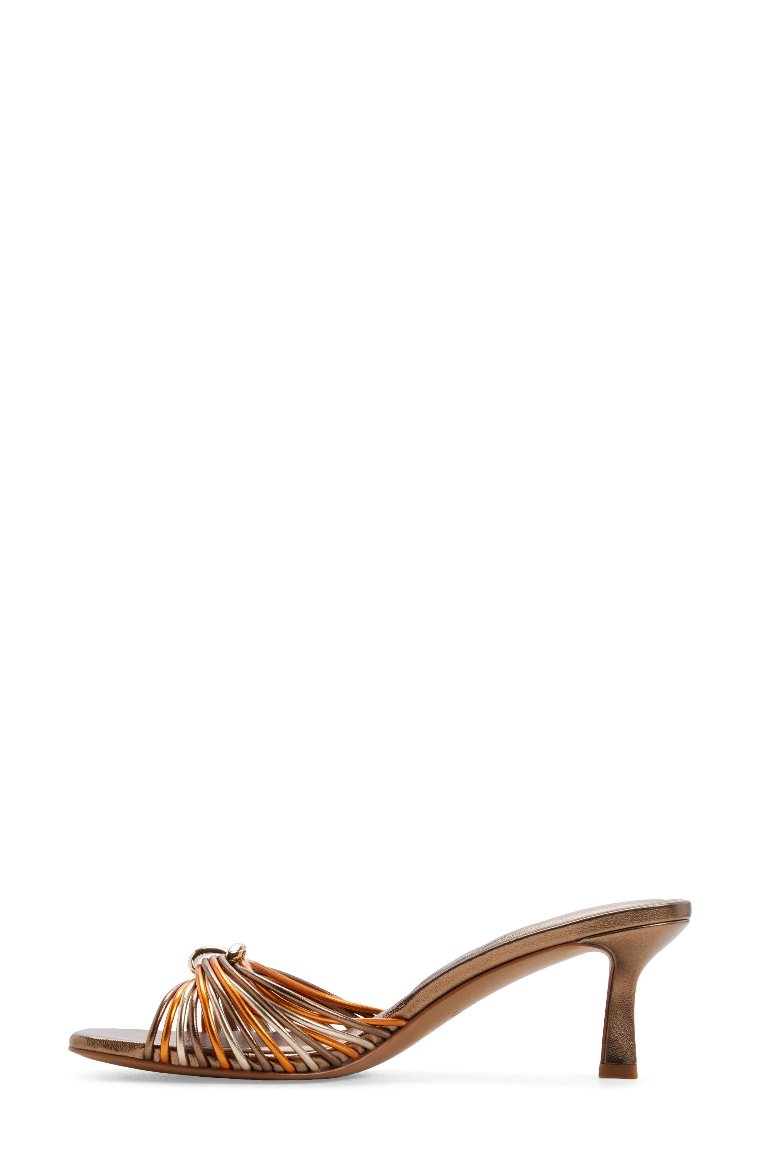 Arianna Slide Sandal, Alternate, color, BRONZE