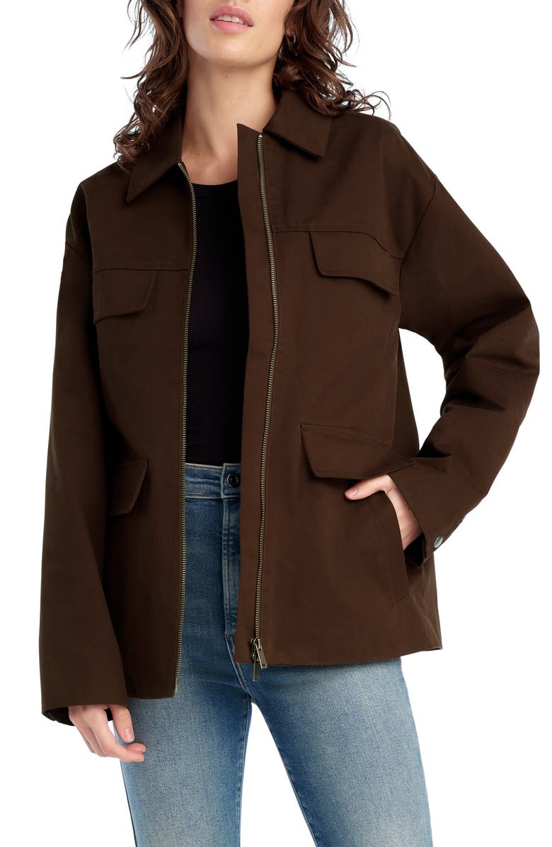 Favorite Daughter The Margaret Jacket, Alternate, color, Chocolate