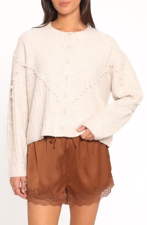 Tiziana Bobble Cardigan