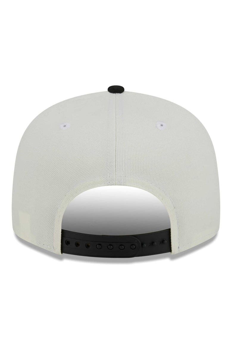 New Era Men's New Era Cream/Black Cincinnati Bengals City Originals 9FIFTY Snapback Hat, Alternate, color,