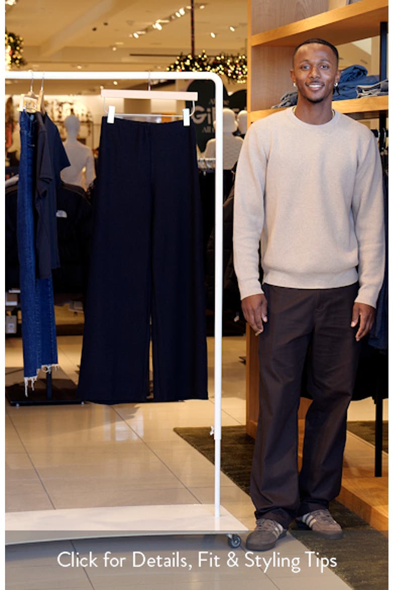Wide Leg Pull On Pants video
