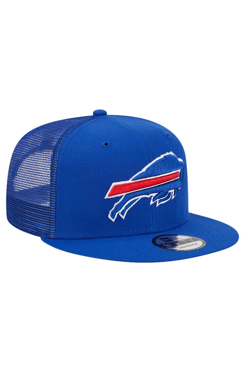 New Era Men's New Era Royal Buffalo Bills Main Trucker 9FIFTY Snapback Hat, Alternate, color, Royal