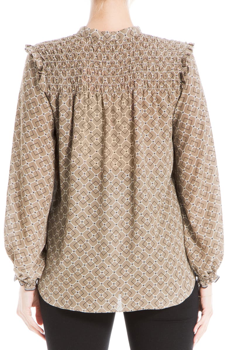 MAX STUDIO Tie Neck Long Sleeve Blouse, Alternate, color,