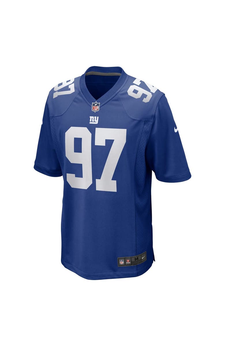 Nike Men's Nike Dexter Lawrence II Royal New York Giants Team Game Player Jersey, Alternate, color, Royal