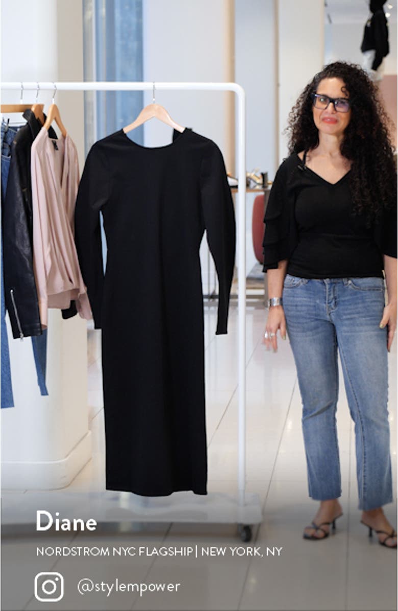 Long Sleeve Midi Dress, sales video thumbnail