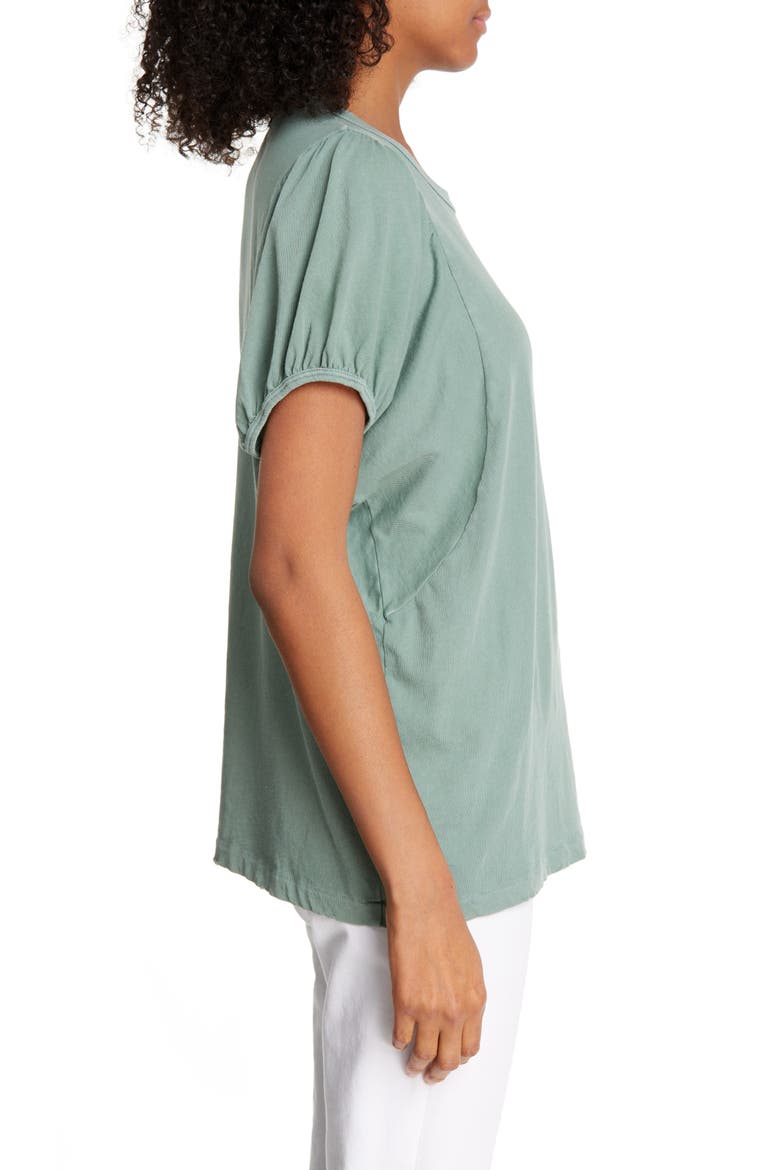 The Puff Sleeve Tee, Alternate, color, BASIL