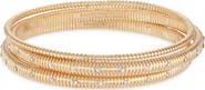 BaubleBar Set of 3 Ribbed Bangle Bracelets
