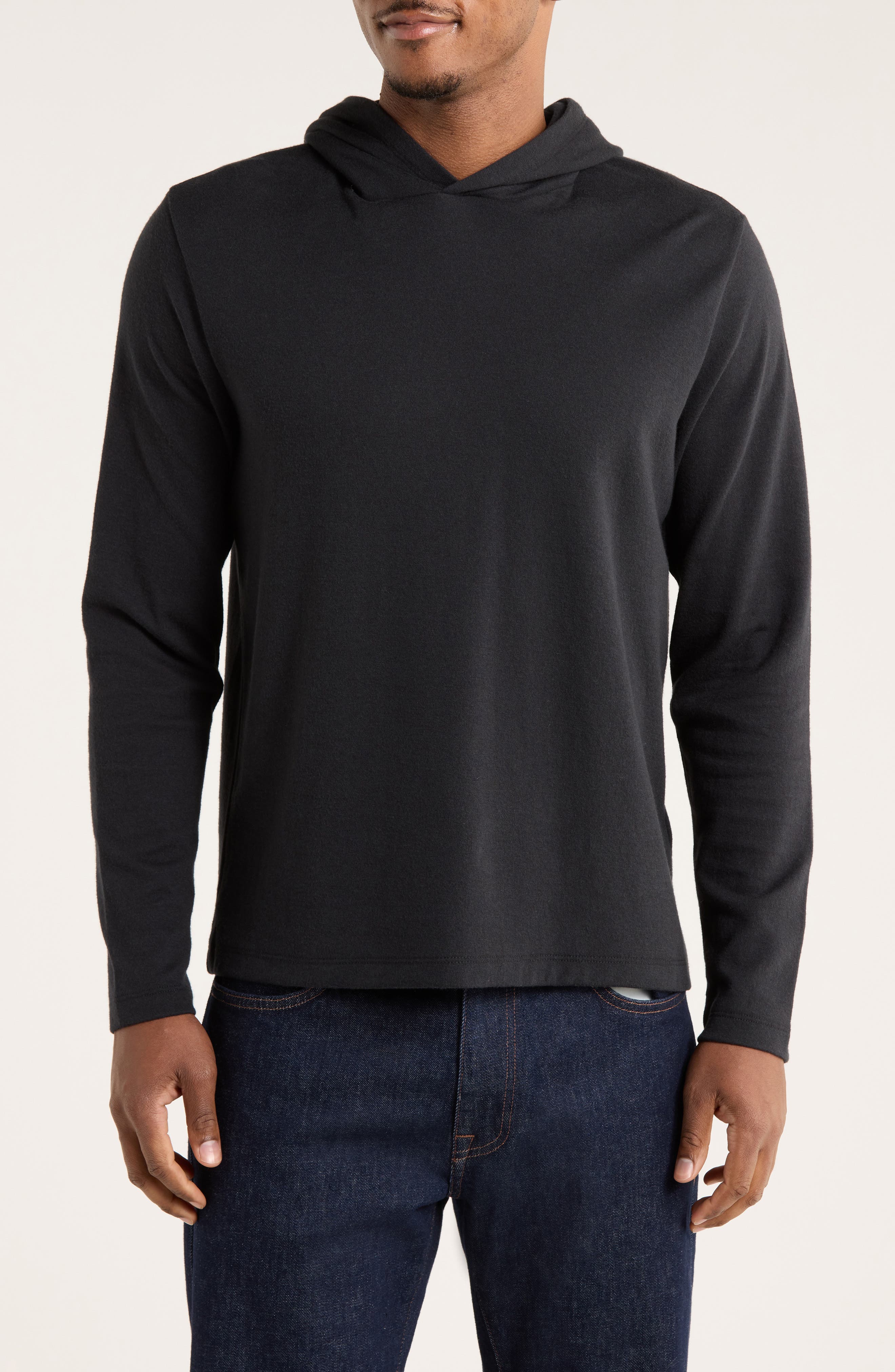 Vince Double Face Knit Hoodie