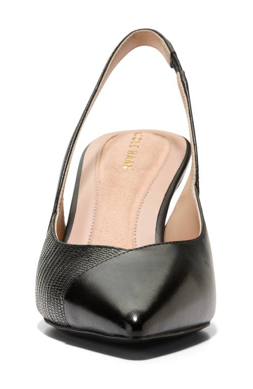 Cole Haan The Go-to Slingback Pump In Black
