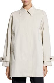 Theory Sleek A-Line Trench Jacket