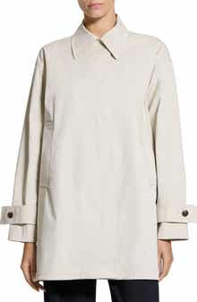 Sleek A-Line Trench Jacket