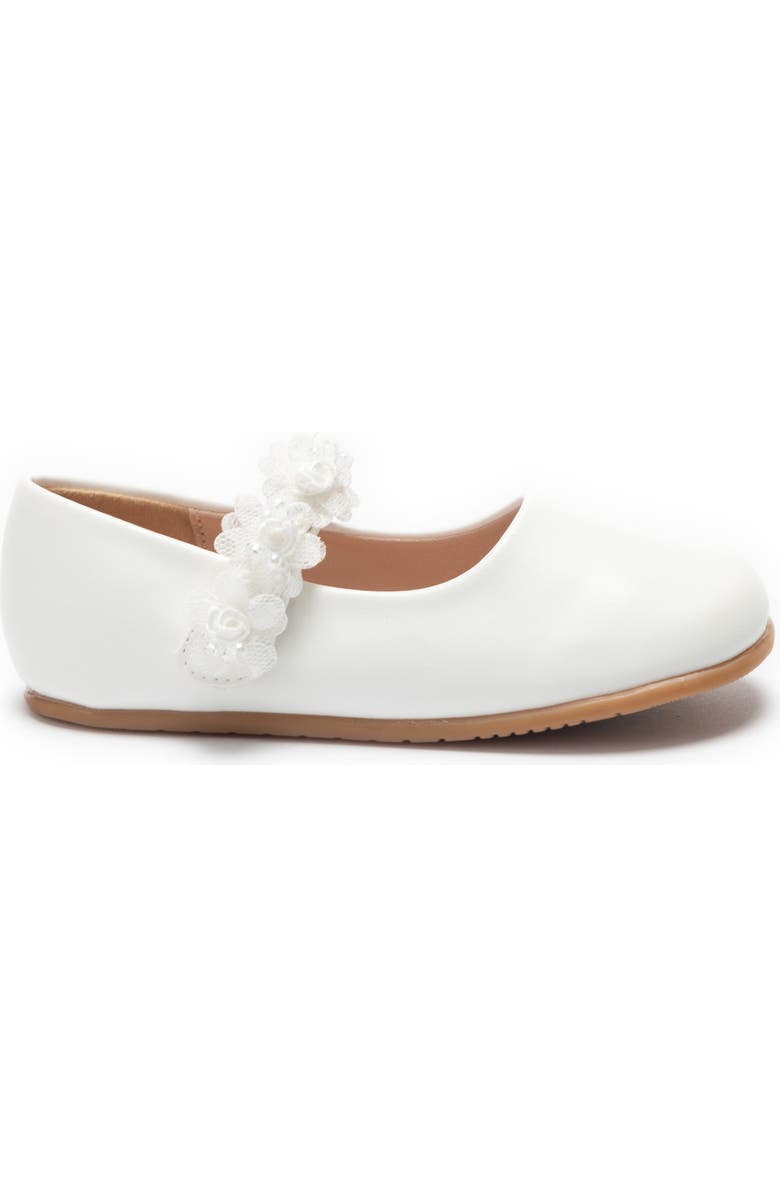 Tulleen Lyra Flower Shoes, Alternate, color, White