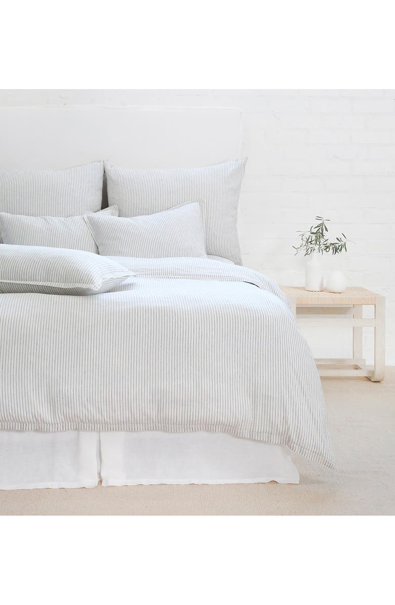 Pom Pom at Home Connor Big Stripe Linen & Cotton Accent Pillow, Alternate, color, 