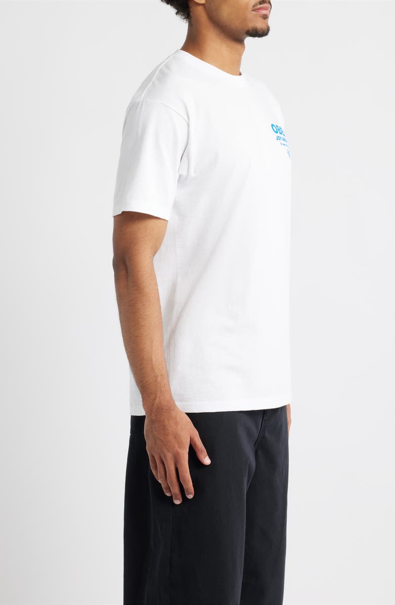 Obey Joy & Pain Cotton Graphic T-Shirt, Alternate, color, White