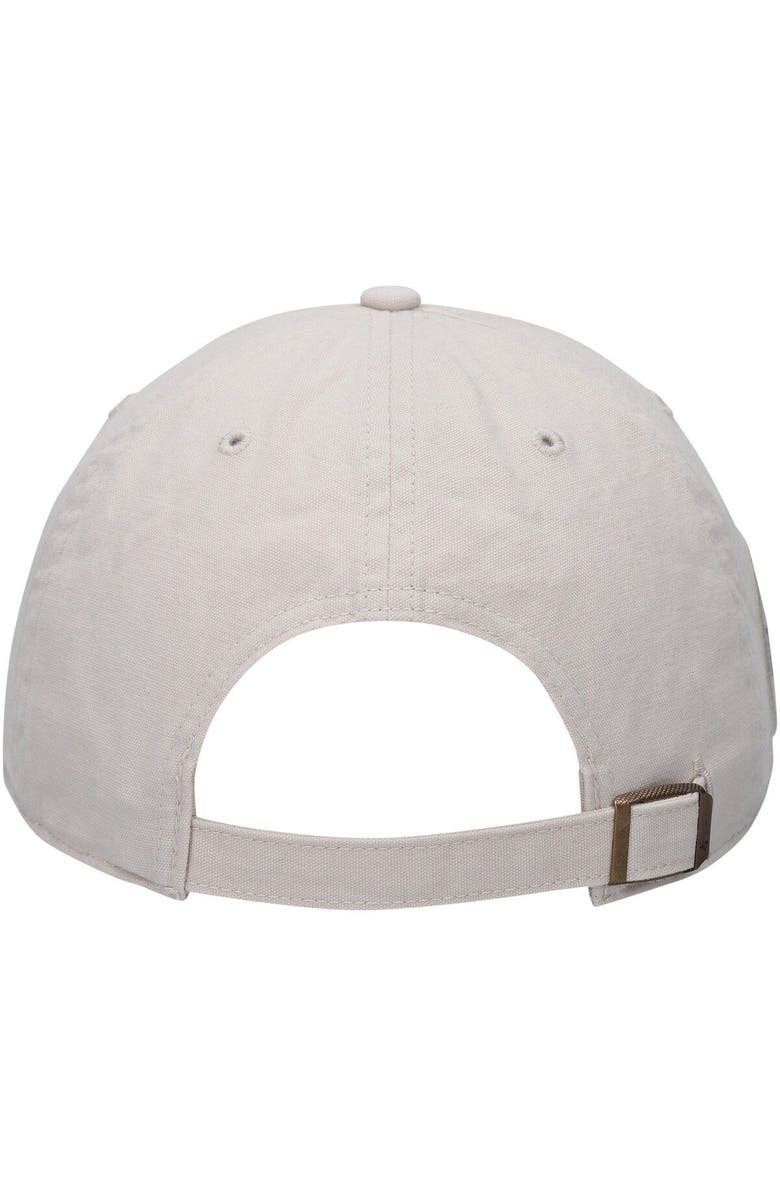 '47 Men's '47 Cream/College Navy Seattle Seahawks Sidestep Clean Up Adjustable Hat, Alternate, color, 