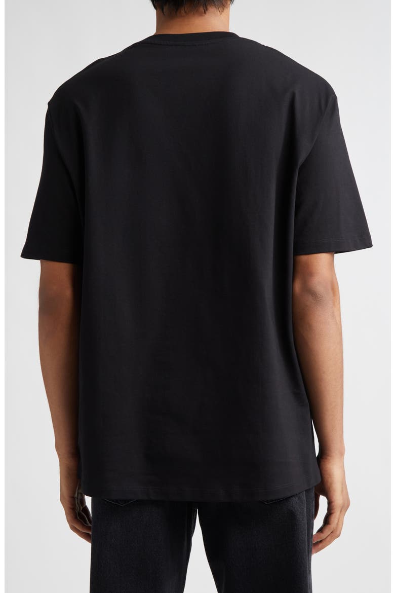 Attitude Graphic T-Shirt, Alternate, color, EAB BLK/ WHITE