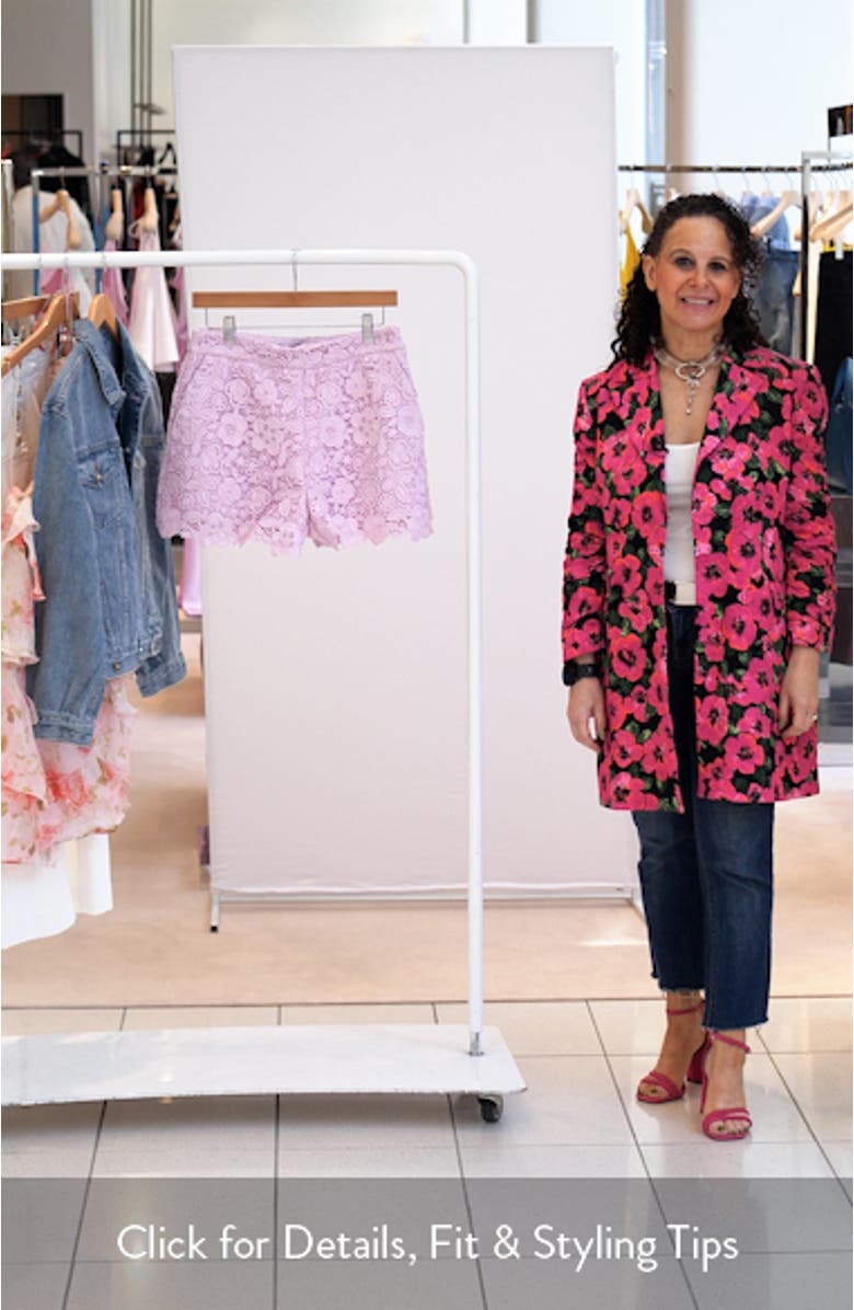 Guipure Lace Shorts, sales video thumbnail