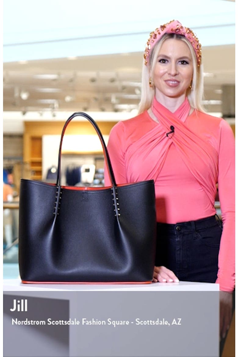 Large Cabarock Calfskin Leather Tote video